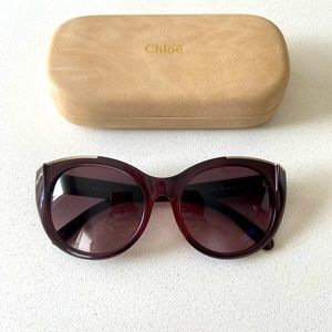 Authentic Chloe Sunglasses (like new condition)
